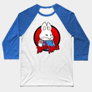 Angry Bunny Baseball T-Shirt